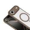 Apple iPhone 17 Air Kılıf Wireless Şarj Özellikli Zore Krom M-safe Silikon Kapak