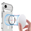 Apple iPhone 17 Air Kılıf Zore M-safe Şarj Özellikli T-Max M-safe Kapak