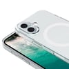 Apple iPhone 17 Kamera Korumalı M-Safe Şarj Özellikli Şeffaf Zore London Sert PC Kapak