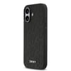 Apple iPhone 17 Kılıf DKNY Orjinal Lisanslı M-safe Şarj Özellikli 3D Yazılı Grid Pattern Kapak