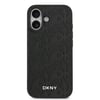Apple iPhone 17 Kılıf DKNY Orjinal Lisanslı M-safe Şarj Özellikli 3D Yazılı Grid Pattern Kapak