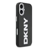 Apple iPhone 17 Kılıf DKNY Orjinal Lisanslı M-safe Şarj Özellikli PU Büyük Dikey Logolu Kapak