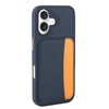 Apple iPhone 17 Kılıf Kartlıklı Zore X-Kart Silikon Kapak