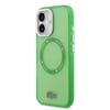 Apple iPhone 17 Kılıf Lacoste Orjinal Lisanslı M-safe Şarj Özellikli İkonik Timsah Logolu Buzlu Kapak