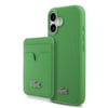 Apple iPhone 17 Kılıf Lacoste Orjinal Lisanslı M-safe Şarj Özellikli PU Pike Desenli Metal Logolu Kartlıklı Kapak