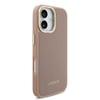 Apple iPhone 17 Kılıf Lacoste Orjinal Lisanslı M-safe Şarj Özellikli Champs Elysees PU Deri Tasarımlı Kapak