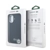 Apple iPhone 17 Kılıf Lacoste Orjinal Lisanslı M-Safe Şarj Özellikli PVC Pike Desenli Arka Yüzey İkonik Timsah Dokuma Logolu Kapak