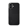 Apple iPhone 17 Kılıf M-safe Şarj Özellikli Karbon Fiber Benks Montage Hybrid ArmorPro Kevlar Kapak