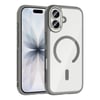 Apple iPhone 17 Kılıf M-Safe Şarj Özellikli Metal Kamera Çerçeveli Zore Tiko Kapak