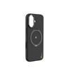 Apple iPhone 17 Kılıf M-safe Şarj Özellikli Metal Standlı Lenyes CK225 Kevlar Kapak
