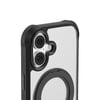 Apple iPhone 17 Kılıf M-safe Şarj Özellikli Parmak Ring Standlı Airbag Tasarımlı Mutural Obsidian Serisi Kapak