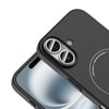 Apple iPhone 17 Kılıf M-Safe Şarj Özellikli Kamera Korumalı Zore Elio Sert PC Kapak