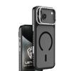 Apple iPhone 17 Kılıf M-safe Şarj Özellikli Metal Kamera Standlı Lenyes CK226 PC Kapak