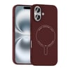 Apple iPhone 17 Kılıf M-Safe Şarj Özellikli Kamera Korumalı Zore Elio Sert PC Kapak
