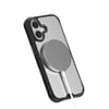 Apple iPhone 17 Kılıf M-safe Şarj Özellikli Parmak Ring Standlı Airbag Tasarımlı Mutural Obsidian Serisi Kapak