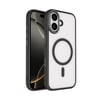 Apple iPhone 17 Kılıf Wireless Şarj Özellikli Zore Krom M-safe Silikon Kapak
