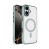 Apple iPhone 17 Kılıf Wireless Şarj Özellikli Zore Krom M-safe Silikon Kapak