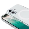 Apple iPhone 17 Kılıf Zore M-safe Şarj Özellikli Şeffaf Kamera Çerçeveli Porto Kapak