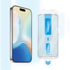 Apple iPhone 17 Pro CaseWorld Applicator Serisi 2.5D Eyesafe Mavi Işık Teknolojili Safir 0.33mm Temperli Cam Ekran Koruyucu + Uygulama Aparatı
