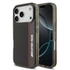 Apple iPhone 17 Pro Kılıf AMG Orjinal Lisanslı M-safe Şarj Özellikli IML Baskı Logolu Çift Katmanlı Bow Lines Kapak