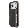 Apple iPhone 17 Pro Kılıf AMG Orjinal Lisanslı M-safe Şarj Özellikli IML Baskı Logolu Çift Katmanlı Bow Lines Kapak