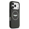 Apple iPhone 17 Pro Kılıf Aston Martin Orjinal Lisanslı M-safe Şarj Özellikli Karbon Fiber Kevlar Kapak
