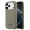 Apple iPhone 17 Pro Kılıf DKNY Orjinal Lisanslı M-safe Şarj Özellikli Metal Logolu Silikon Kapak