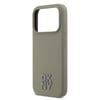 Apple iPhone 17 Pro Kılıf DKNY Orjinal Lisanslı M-safe Şarj Özellikli Metal Logolu Silikon Kapak