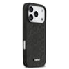 Apple iPhone 17 Pro Kılıf DKNY Orjinal Lisanslı M-safe Şarj Özellikli 3D Yazılı Grid Pattern Kapak