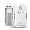 Apple iPhone 17 Pro Kılıf DKNY Orjinal Lisanslı M-safe Şarj Özellikli 3D Yazılı Checkered Pattern Kapak