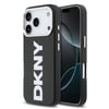 Apple iPhone 17 Pro Kılıf DKNY Orjinal Lisanslı M-safe Şarj Özellikli PU Büyük Dikey Logolu Kapak