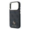 Apple iPhone 17 Pro Kılıf Guess Orjinal Lisanslı M-safe Şarj Özellikli Small 4G Classic Logolu Kapak