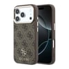 Apple iPhone 17 Pro Kılıf Guess Orjinal Lisanslı M-safe Şarj Özellikli Small 4G Classic Logolu Kapak