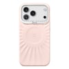 Apple iPhone 17 Pro Kılıf Kabartma Tasarımlı Metal Kamera Çerçeveli Pynana Starlight Serisi Kapak
