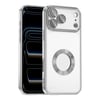Apple iPhone 17 Pro Kılıf Kamera Korumalı Logo Gösteren Zore Omega Kapak