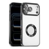 Apple iPhone 17 Pro Kılıf Kamera Korumalı Logo Gösteren Zore Omega Kapak