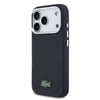 Apple iPhone 17 Pro Kılıf Lacoste Orjinal Lisanslı M-Safe Şarj Özellikli PVC Pike Desenli Arka Yüzey İkonik Timsah Dokuma Logolu Kapak