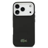 Apple iPhone 17 Pro Kılıf Lacoste Orjinal Lisanslı M-Safe Şarj Özellikli PVC Pike Desenli Arka Yüzey İkonik Timsah Dokuma Logolu Kapak