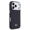 Apple iPhone 17 Pro Kılıf Lacoste Orjinal Lisanslı M-Safe Şarj Özellikli PVC Pike Desenli Arka Yüzey İkonik Timsah Dokuma Logolu Kapak