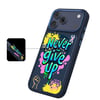Apple iPhone 17 Pro Kılıf M-safe Şarj Özellikli 3D Baskılı Tasarım Mutural Graffiti Serisi Kapak