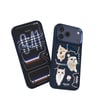 Apple iPhone 17 Pro Kılıf M-safe Şarj Özellikli 3D Baskılı Tasarım Mutural The Cat Serisi Kapak