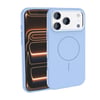 Apple iPhone 17 Pro Kılıf M-Safe Şarj Özellikli Metal Kamera Çerçeveli Zore Edi Silikon Kapak