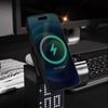 Apple iPhone 17 Pro Kılıf M-safe Şarj Özellikli Metal Standlı Lenyes CK225 Kevlar Kapak