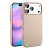 Apple iPhone 17 Pro Kılıf M-safe Şarj Özellikli PU Deri Görünümlü Zore Kupra Kapak