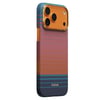 Apple iPhone 17 Pro Kılıf M-safe Şarj Özellikli Aramid Karbon Fiber Pitaka Sunset 2.0 California Dream Serisi Kapak