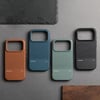 Apple iPhone 17 Pro Kılıf M-safe Şarj Özellikli Deri Dokulu Native Union RE Classic Serisi Kapak