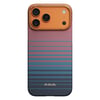 Apple iPhone 17 Pro Kılıf M-safe Şarj Özellikli Aramid Karbon Fiber Pitaka Sunset 2.0 California Dream Serisi Kapak