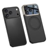 Apple iPhone 17 Pro Kılıf M-safe Şarj Özellikli 360 Derece Standlı Çift Parçalı Zore Torino Kapak