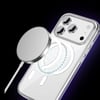 Apple iPhone 17 Pro Kılıf M-safe Şarj Özellikli Transparan Sert PC Wlons Pita Kapak