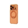 Apple iPhone 17 Pro Kılıf M-Safe Şarj Özellikli Airbag Tasarımlı Standlı AmazingThing Titan Pro MagSpin Kapak
